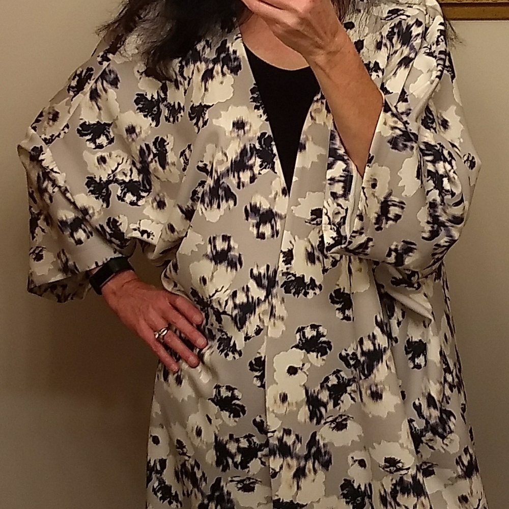 NWT Ulla Popken Kimono style jacket